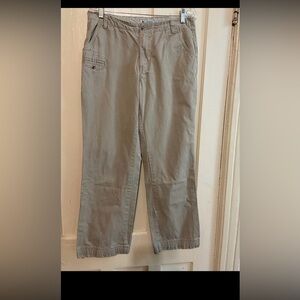 Columbia Women's Khaki Pants Straight Leg Tan  Size 10